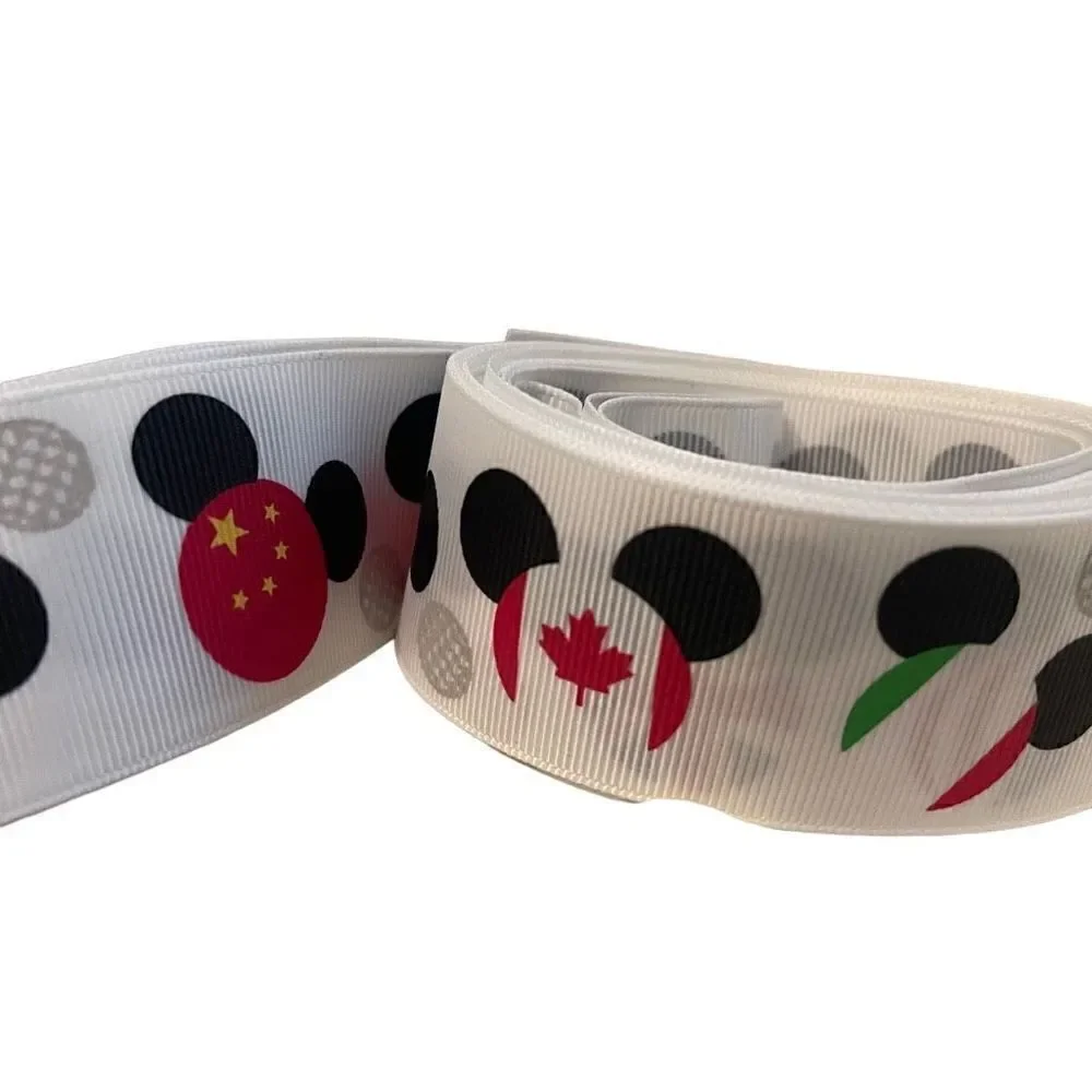 Grosgrain Ribbon 1.5” 5 yards yds 5/$20 NEW bows bow making shipping printed